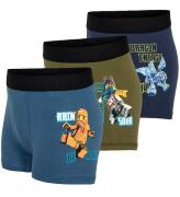 LEGO® Wear Boxershorts - 3-pak - Middle Blue