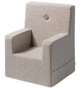 by KlipKlap LÃ¦nestol - Kids Chair XL - 63x49x42 cm - Beige w. Sa