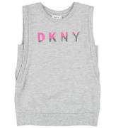 DKNY Top - GrÃ¥meleret