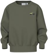 Name It Sweatshirt - NmmVallen - Dusty Olive/Tractor