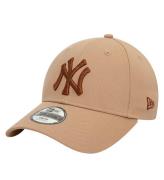 New Era Kasket - 9Forty - New York Yankees - Metallic - Beige