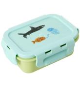 Rice Madkasse - Lunchbox - 250 ml - Mint/Wildlife