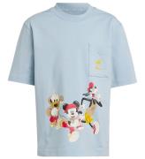 adidas Performance T-shirt - LK DY MM T - Wonblu/Creyel