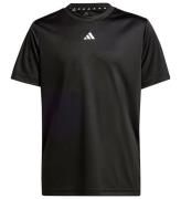 adidas Performance T-Shirt - Sort/Hvid