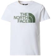 The North Face T-shirt - Easy - Hvid/Duck Green