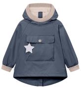 Mini A Ture Sommerjakke - MatBaby Vito Fleece Anorak - Ombre Blu