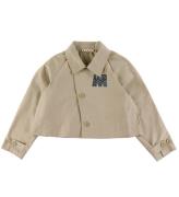 Marni Jakke - Cropped - Sand Beige m. Similisten