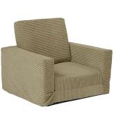 Kids Concept LÃ¦nestol/Legemadras - Foldbar - 42x44x38 cm - FlÃ¸jl