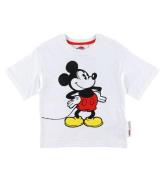 Little Marc Jacobs T-shirt - Hvid m. Mickey Mouse