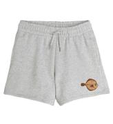 Mini Rodini Sweatshorts - Flundra - GrÃ¥meleret