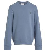 Calvin Klein Sweatshirt - Mono Mini Badge - Grisaille Grey