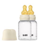 Bibs Sutteflaske - 2-pak - 150 ml - Naturgummi - Ivory