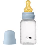 Bibs Sutteflaske - 150 ml - Naturgummi - Baby Blue