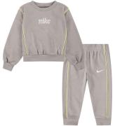 Nike Sweatsæt - Sweatshirt/Sweatpants - College Grey