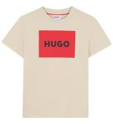 HUGO T-shirt - Stone