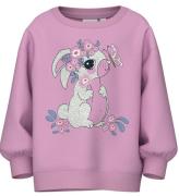 Name It Sweatshirt - NmfValona - Long - Pastel Lavender/Flower B