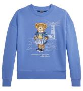 Polo Ralph Lauren Sweatshirt - BlÃ¥ m. Bamse