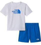 The North Face ShortssÃ¦t - T-shirt/Shorts - White/Hero Blue
