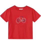 Fliink T-shirt - Sommer Bike - Pompeian Red