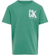 Calvin Klein T-shirt - Chest Surf Graphic - Bahama Green