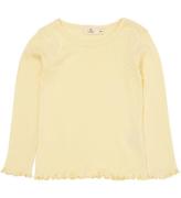 Copenhagen colors Bluse - Pointelle - Lt. Tellow
