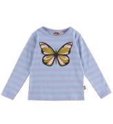 DYR-Cph Bluse - Dyrroar - Lila/Baby Blue Sommerfugl