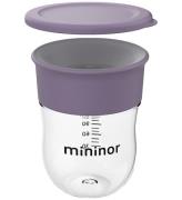 Mininor Træningskop m. Låg - Training - 220 ml - Syren