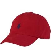 Polo Ralph Lauren Kasket - RÃ¸d m. Logo