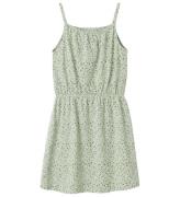 Name It kjole - NkfVigga - Strap - Aqua Gray/Floral
