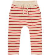 The New Siblings Bukser - Strik - TnstNat - Poppy Red Striped