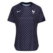 Frankrig Trænings T-Shirt Dri-FIT Women's EURO 2022 - Blå/Hvid Kvinde
