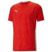 PUMA Trænings T-Shirt teamCUP - Rød/Hvid