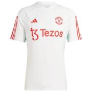 Manchester United Trænings T-Shirt Tiro 23 - Hvid/Rød
