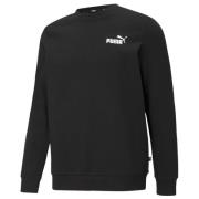 PUMA Sweatshirt Essentials Small Logo Crew Fleece - Sort