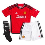 Manchester United Hjemmebanetrøje 2023/24 Mini-Kit Børn