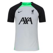 Liverpool Trænings T-Shirt Dri-FIT Strike - Grå/Poison Green/Sort
