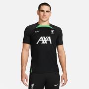 Liverpool Trænings T-Shirt Dri-FIT Strike - Sort/Poison Green/Hvid