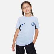 Inter Trænings T-Shirt Dri-FIT Strike - Blå/Sort/Blå Børn