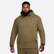Nike Hættetrøje Tech Fleece 24 Pullover - Grøn/Sort