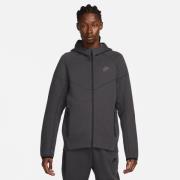 Nike Hættetrøje NSW Tech Fleece 24 FZ - Grå/Sort