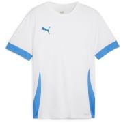 PUMA Trænings T-Shirt teamGOAL - Hvid/Blå