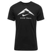 Nike Løbe T-Shirt Dri-FIT Run Trail - Sort