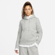 Nike Hættetrøje NSW Phoenix Fleece Pullover - Grå/Hvid Kvinde