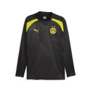 Dortmund Sweatshirt Pre Match - Sort/Gul Lange Ærmer