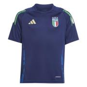 Italien Trænings T-Shirt Tiro 24 EURO 2024 - Blå Børn