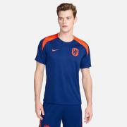 Holland Trænings T-Shirt Dri-FIT Strike EURO 2024 - Navy/Orange