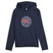 ACTIVE SPORTS Poly Hoodie B Club Navy