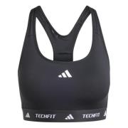 adidas Sports BH Techfit - Sort/Hvid Kvinde