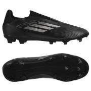 adidas F50 League Laceless FG/AG Dark Spark - Sort/Sølv/Guld