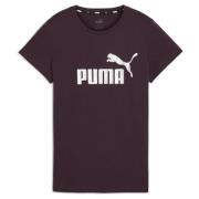 Puma Essentials+ Metallic Logo Tee Women